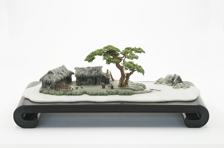 7《携琴访友》青田石 29X10cm.jpg