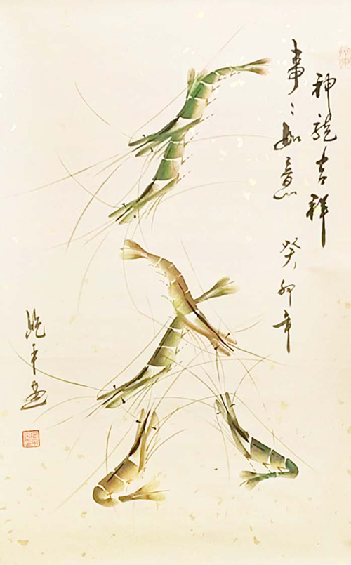 2 小三尺竖幅,神龙吉祥,事事如意,癸卯年,屹平画.jpg