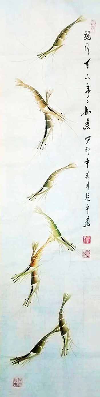 5 四平尺(四尺对开)龙行天下 事事如意 癸卯年荷月,屹平画!.jpg